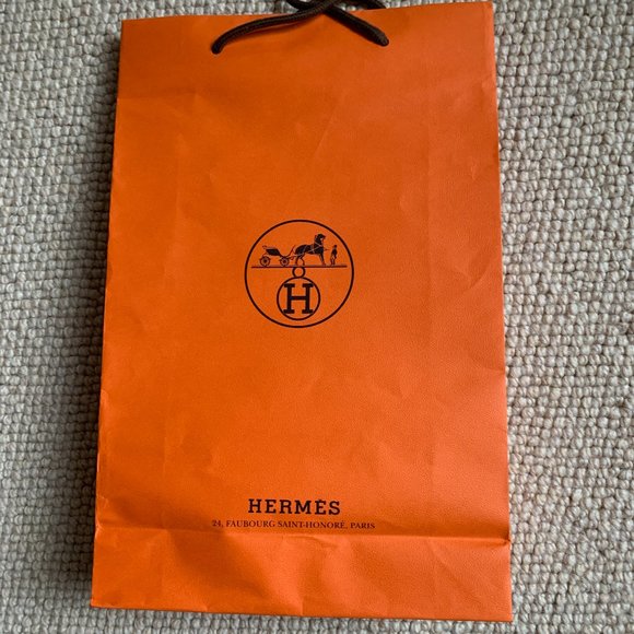 Authentic Hermes Shopping Bag - Picture 4 of 5